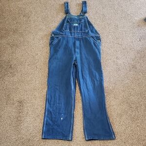 Liberty Men's Bootcut Denim Overalls - Blue